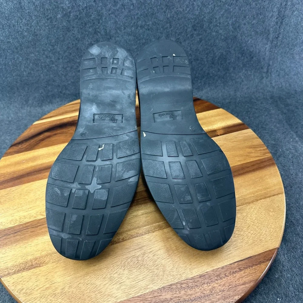 Allen Edmonds Milano Tassel Loafers Black Men's Shoes Size 12EE Made In Italy